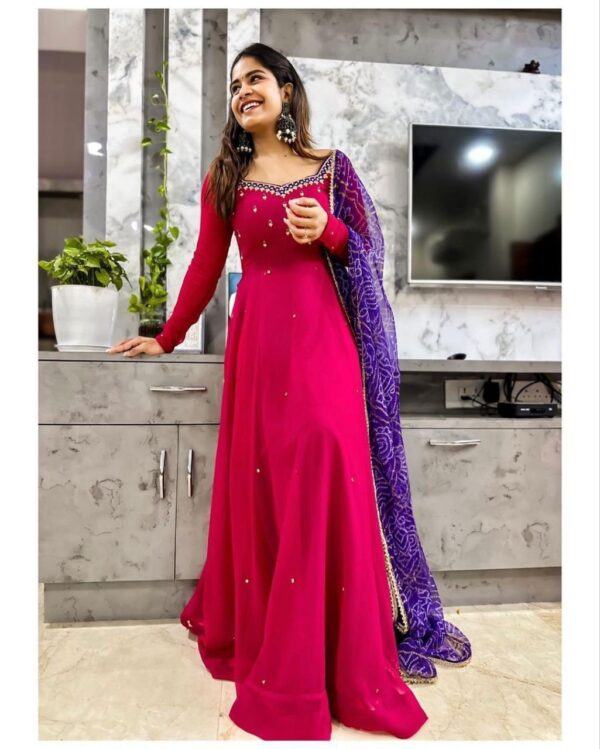 Beautiful Georgette Gown - Image 3