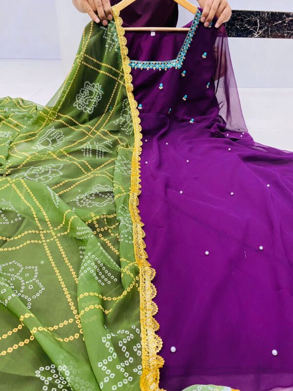 Beautiful Georgette Gown - Image 5
