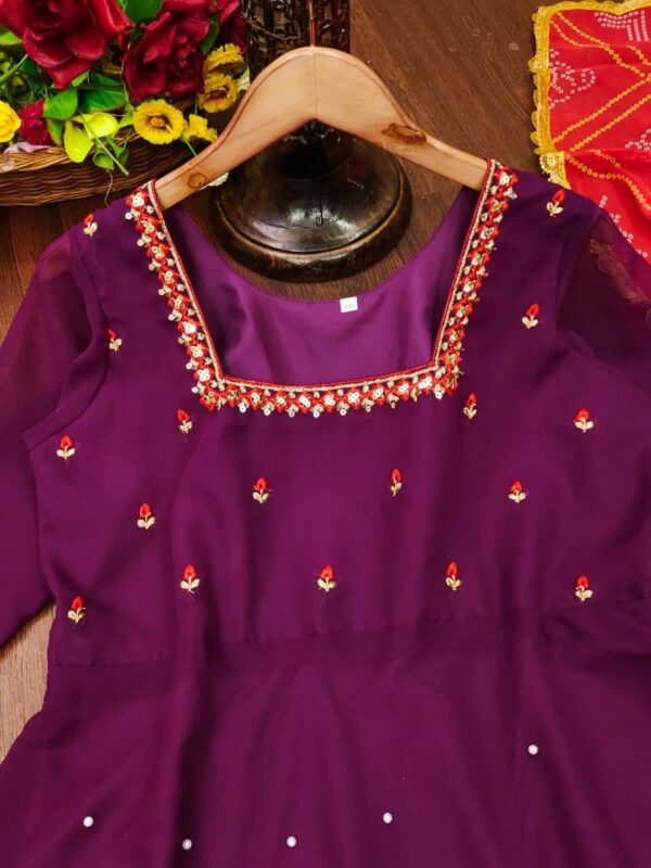 Beautiful Georgette Gown - Image 3