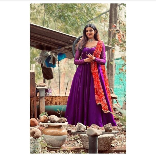Beautiful Georgette Gown - Image 6