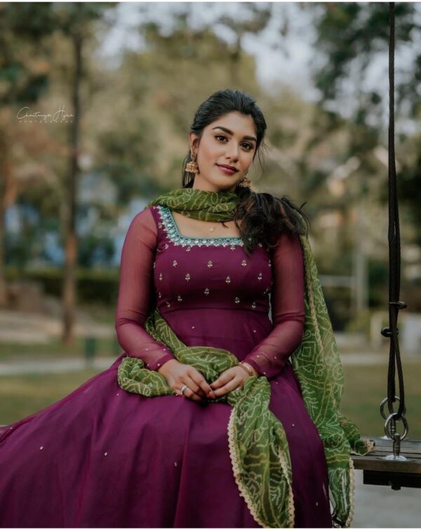 Beautiful Georgette Gown - Image 4