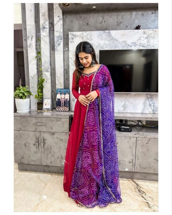 Beautiful Georgette Gown - Image 2