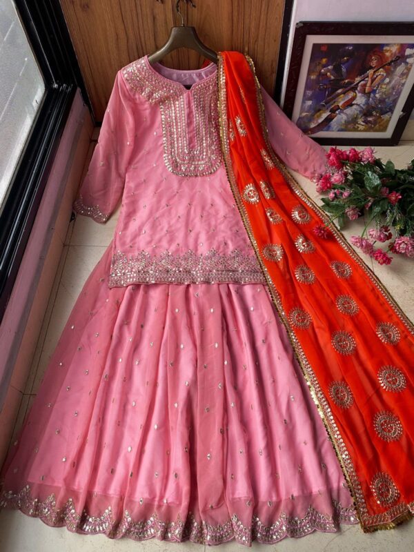 Kurti Sharara Set - Image 4