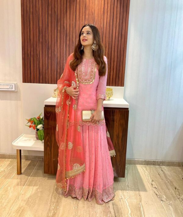 Kurti Sharara Set
