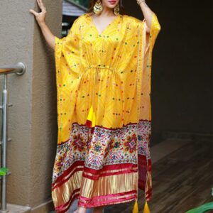 Stylish Satin Kaftan