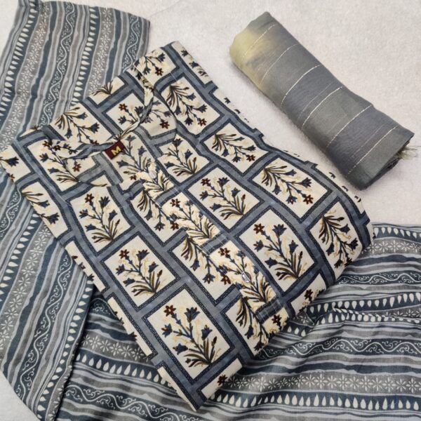 Capsule Kurti Pent With Dupatta