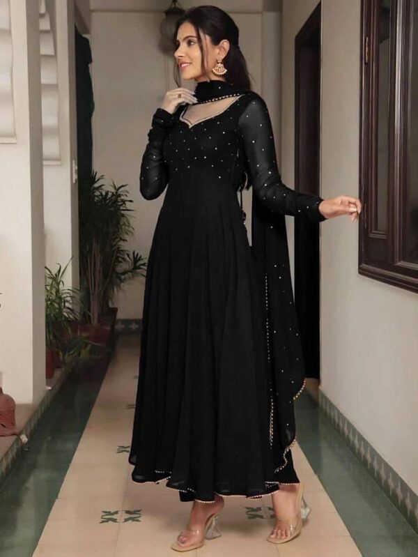 Faux Georgette Gown - Image 5