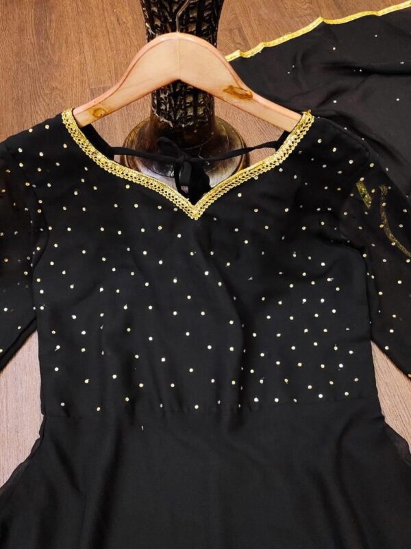 Faux Georgette Gown - Image 4