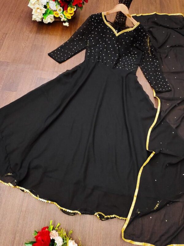 Faux Georgette Gown - Image 2