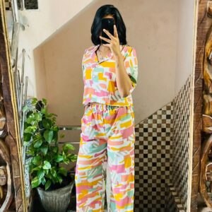 Delta Fabric Latest Fashion Cord Set
