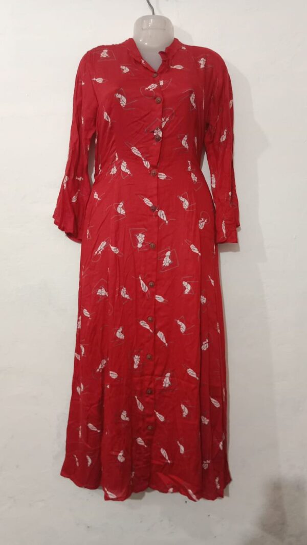 Fancy Rayon Gown