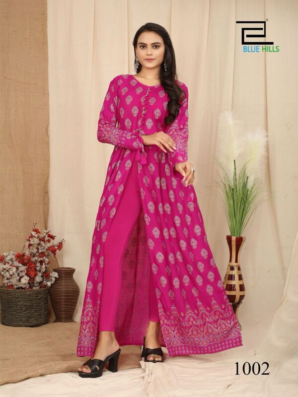 Front Slit Long Gown