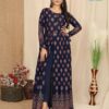 Front Slit Long Gown