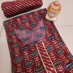 Heavy Capsule Pant With Foil Kurti Pent