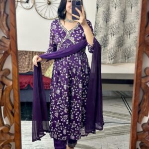 Rayon Cotton Top Pent Dupatta Set