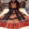 Heavy Rayon Fabric Gown With Digital Print - Image 2