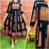 Heavy Rayon Fabric Gown With Digital Print