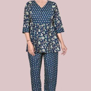 Jaipuri Print Cored Set