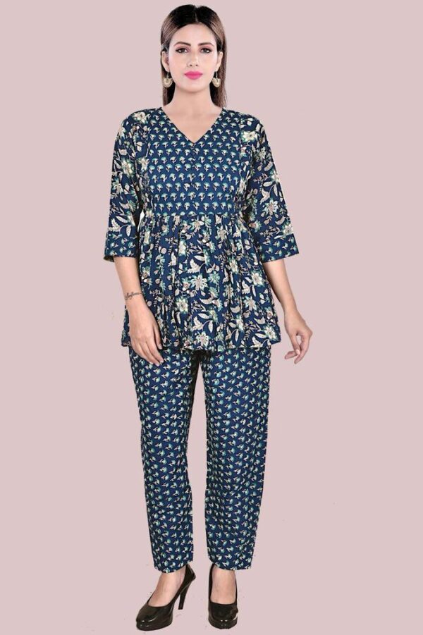 Jaipuri Print Cored Set