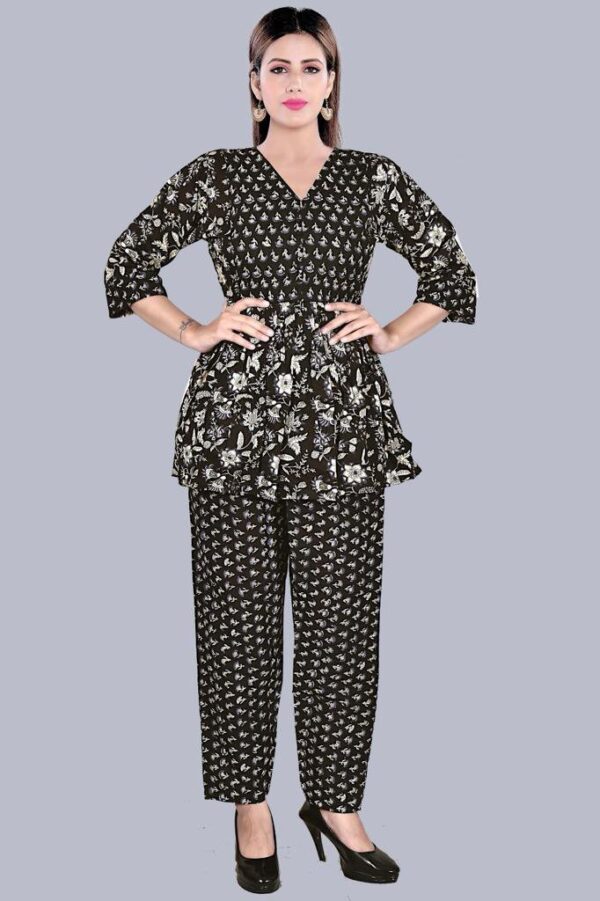 Jaipuri Print Cored Set