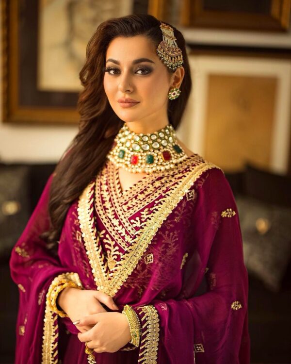 Embroidered Anarkali Gown - Image 4