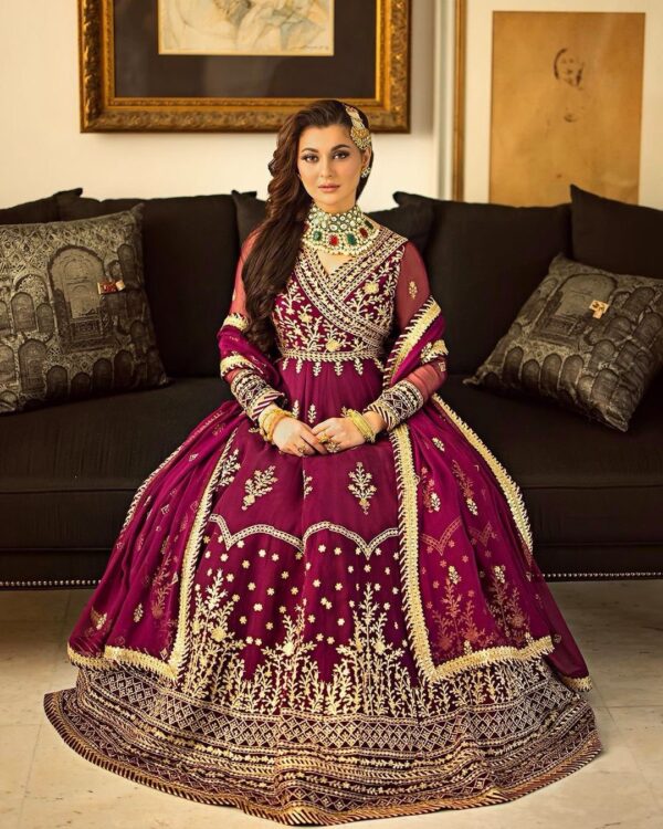 Embroidered Anarkali Gown