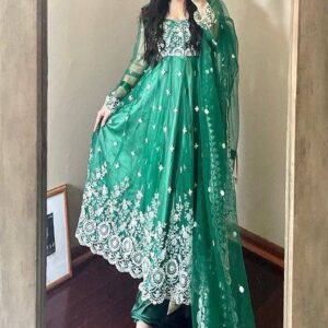 Embroidered Anarkali Gown