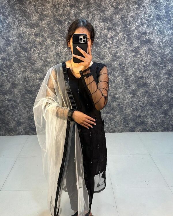 Presenting New Design Net Kurti - Image 4