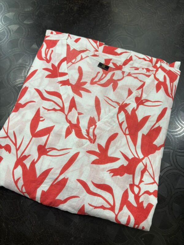 Jaipuri Cotton Floor Print Gown - Image 2