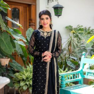 Heavy Georgette Kurti Pant Set