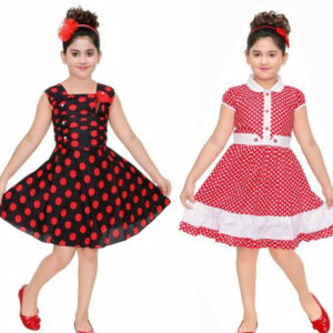 Trendy Kid's Girl's Frocks ( 2 Frocks )