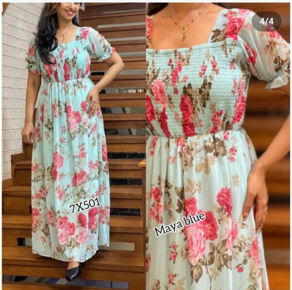 Georgette Gown