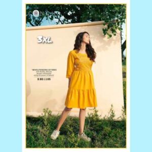 Stylish women's western dress