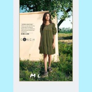 Stylish women's western dress