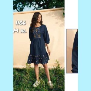 Stylish women's western dress