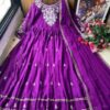 Embroidered Anarkali Gown - Image 2
