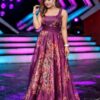 New Designer Printed Anarkali Gown - Image 4