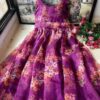 New Designer Printed Anarkali Gown - Image 2