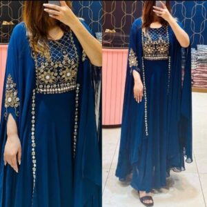 Stylish Gown With Dupatta
