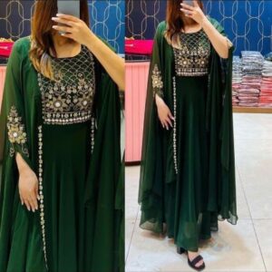 Stylish Gown With Dupatta