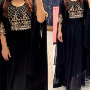 Stylish Gown With Dupatta