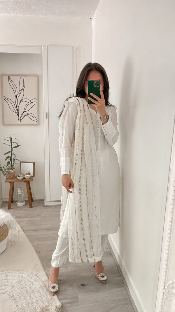 Stylish Party Wear  Fancy Top-Dupatta  Bottom - Image 5