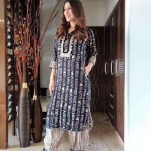 Pure Reyon Cottan Kurti Pent Set