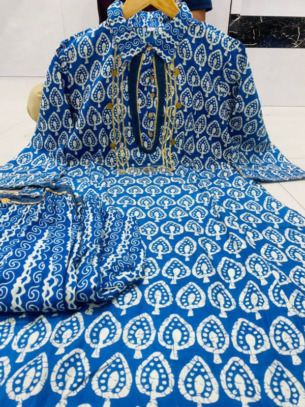 Pure Reyon Cottan Kurti Pent Set - Image 2