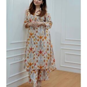 Soft Fabric Digital Printed Kurti Pent Set