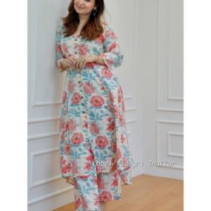 Soft Fabric Digital Printed Kurti Pent Set