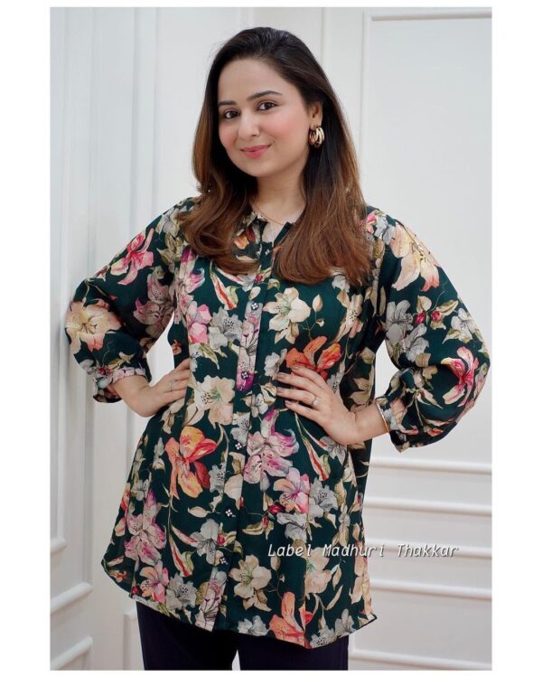 Stylish Poly Rayon Fabric Women's Top - Image 3