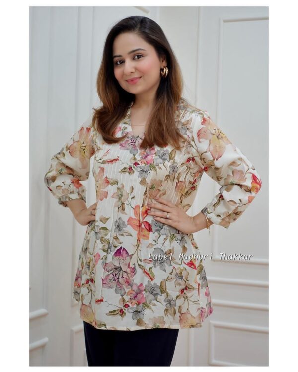 Stylish Poly Rayon Fabric Women's Top - Image 3