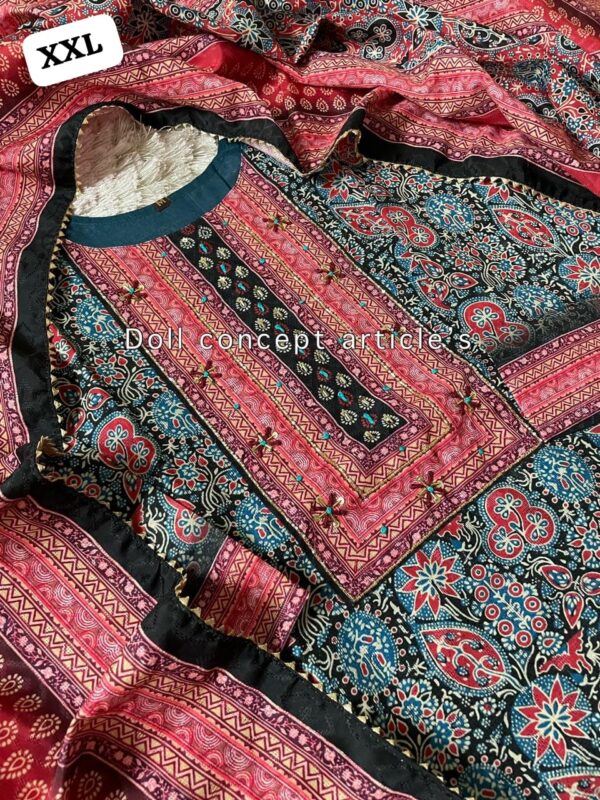 Heavy Party Wear Kurti Pent With Dupatta Set