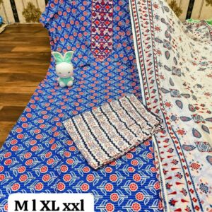 Cotton Kurti Pent 𝐋𝐚𝐭𝐞𝐬𝐭 𝐂𝐨𝐥𝐥𝐞𝐜𝐭𝐢𝐨𝐧 3 Piece Set